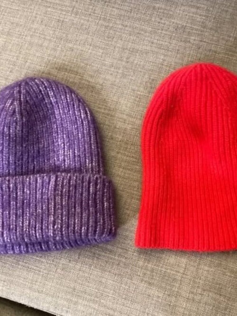 &other stories wool and Everlane cashmere winter hat,